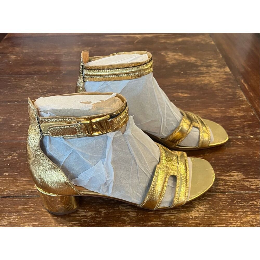 Franco Sarto womens Nora Ankle Strap Low Block Heel SandalHeeled Sandal -7.5 - Picture 3 of 7